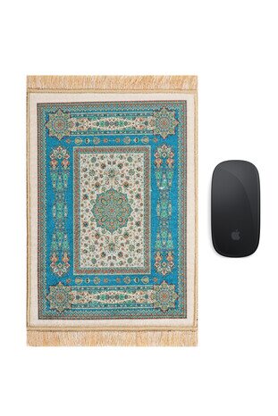 Green Decorative Small Carpet Mousepad 