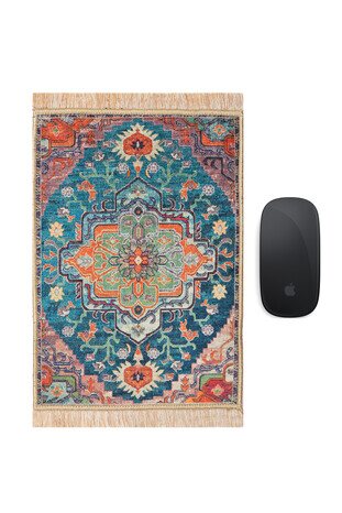 Green Decorative Small Carpet Mousepad 