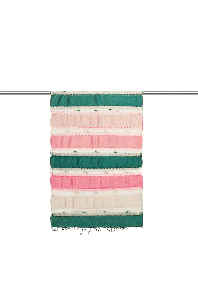 Green Pink Gradient Cocoon Foulard - 2