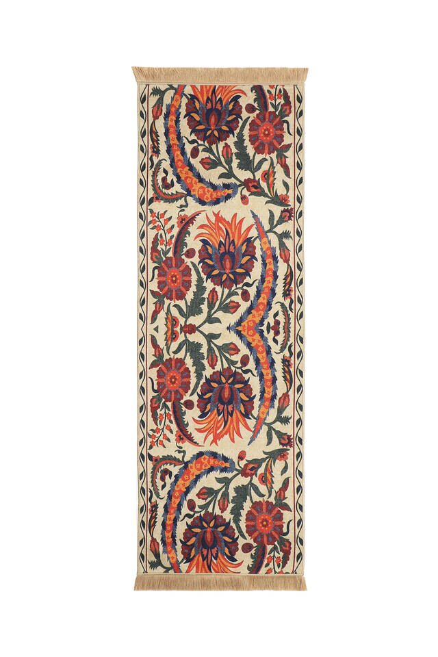 Green Velvet Runner Set - 2