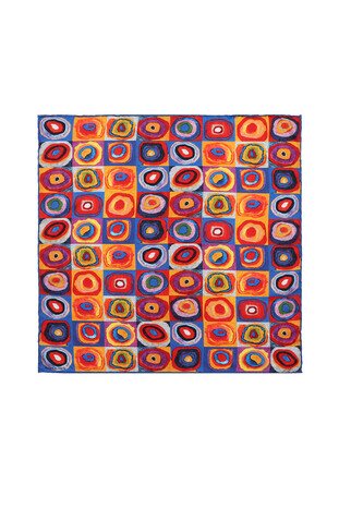 Harmony of Saks Colors Silky Pocket Square - Thumbnail