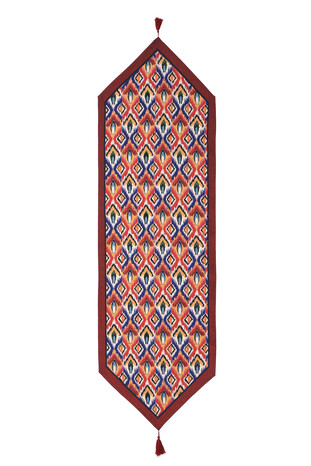 Ikat Pattern Tapestry Runner - Thumbnail