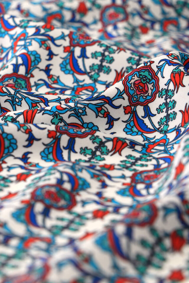 ساكس آيفي توليب مربع جيب حريري - 3