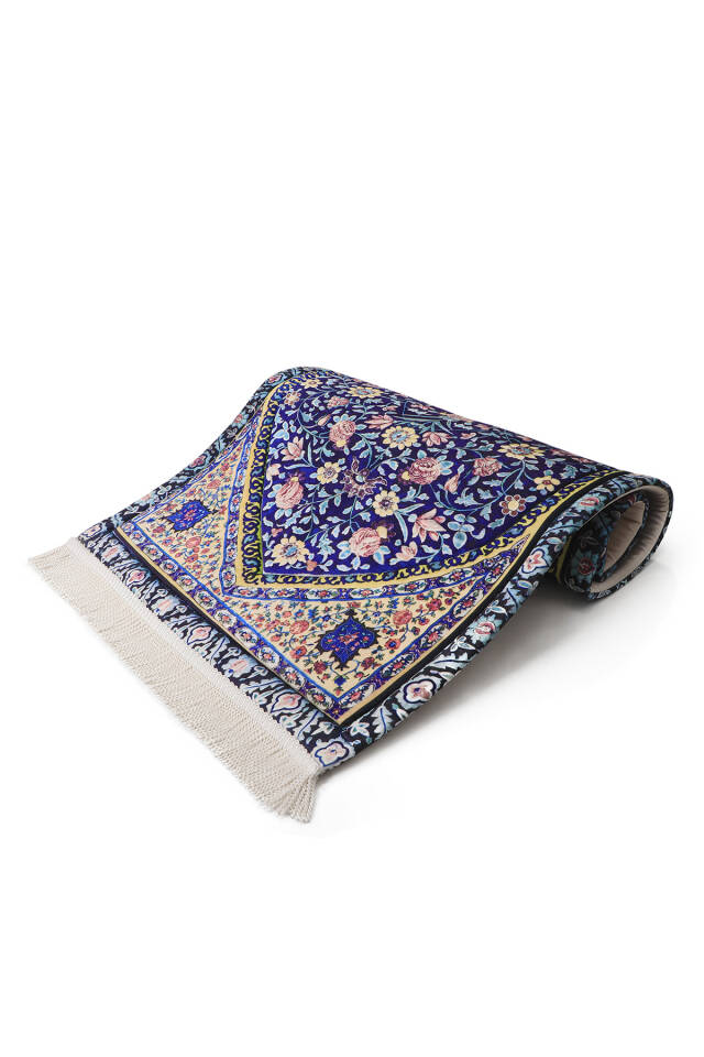 Mor Kapitone Süngerli Seccade - 2