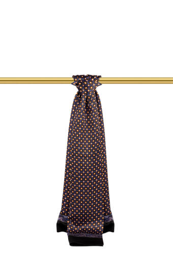 Saxe Patterned Men's Silk Scarf 