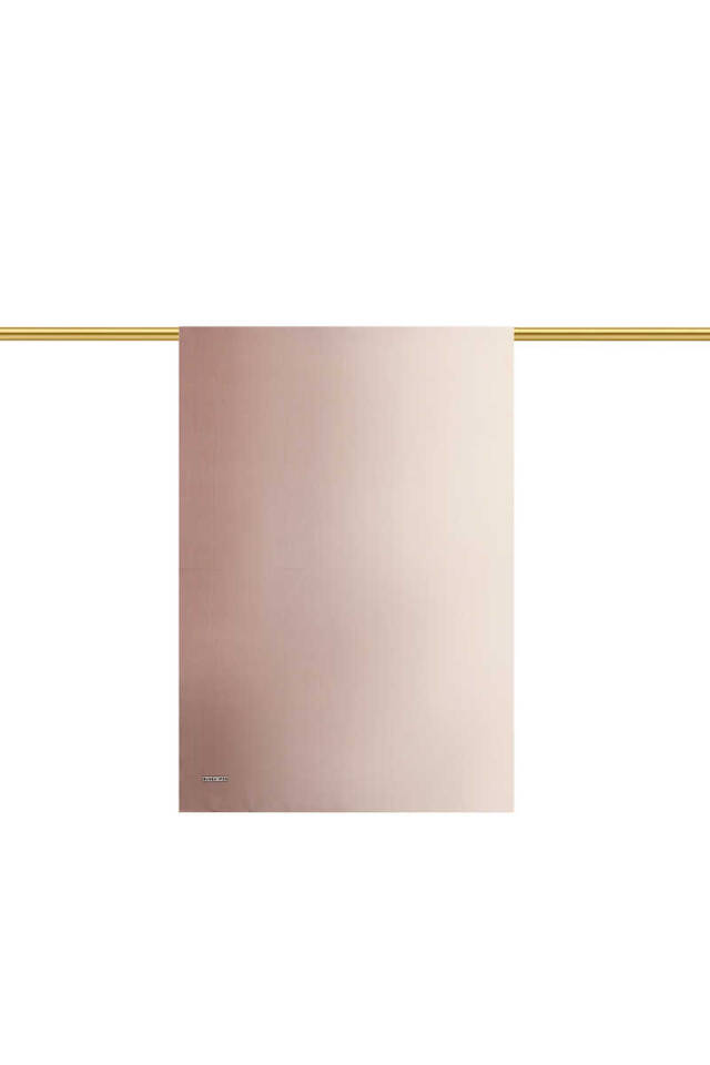 Milky Cream Gradient Silk Scarf - 2