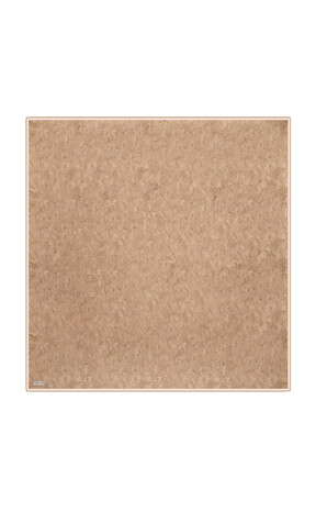 Mink Brush Pattern Twill Silk Square Scarf 