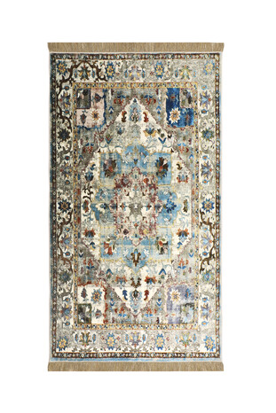 Mint Bamboo Carpet Prayer Rug 
