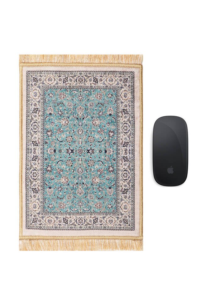 Mint Decorative Small Carpet Mousepad - Bursa İpek