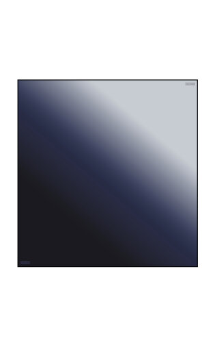Navy Blue Ice Blue Gradient Sura Silk Square Scarf 