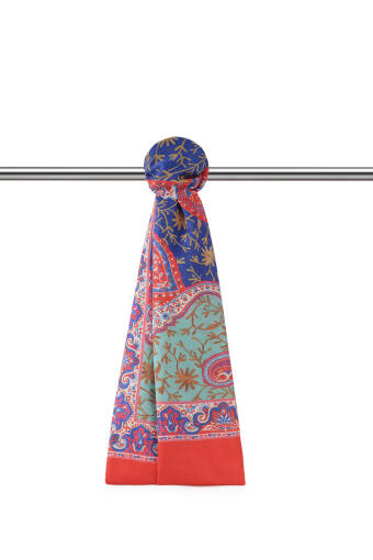 Coral Shawl Pattern Soft Shawl 