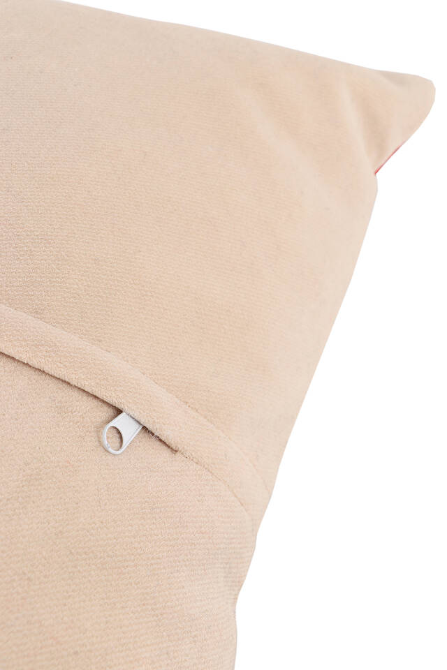 Pink Galata Tower Tapestry Throw Pillow - 3