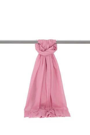 Pink Imported Bamboo Scarf - Thumbnail