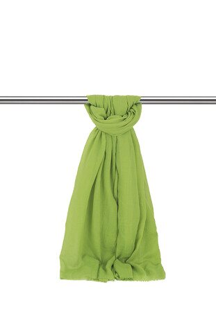 Pistachio Green Imported Bamboo Scarf - Thumbnail