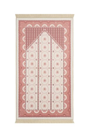 Powder Bamboo Carpet Prayer Rug - Thumbnail