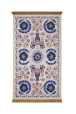 Powder Velvet Carpet Prayer Rug 