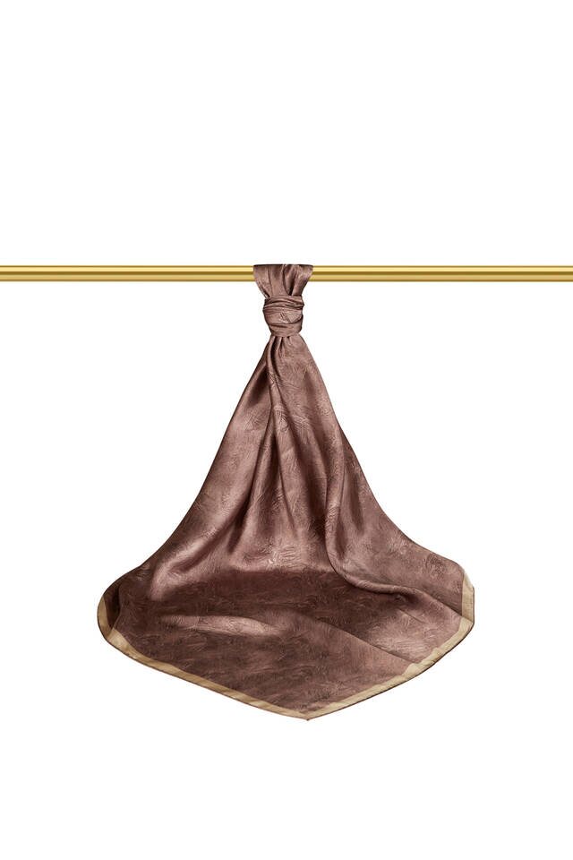 Pudra Fırça İpek Eşarp - 2