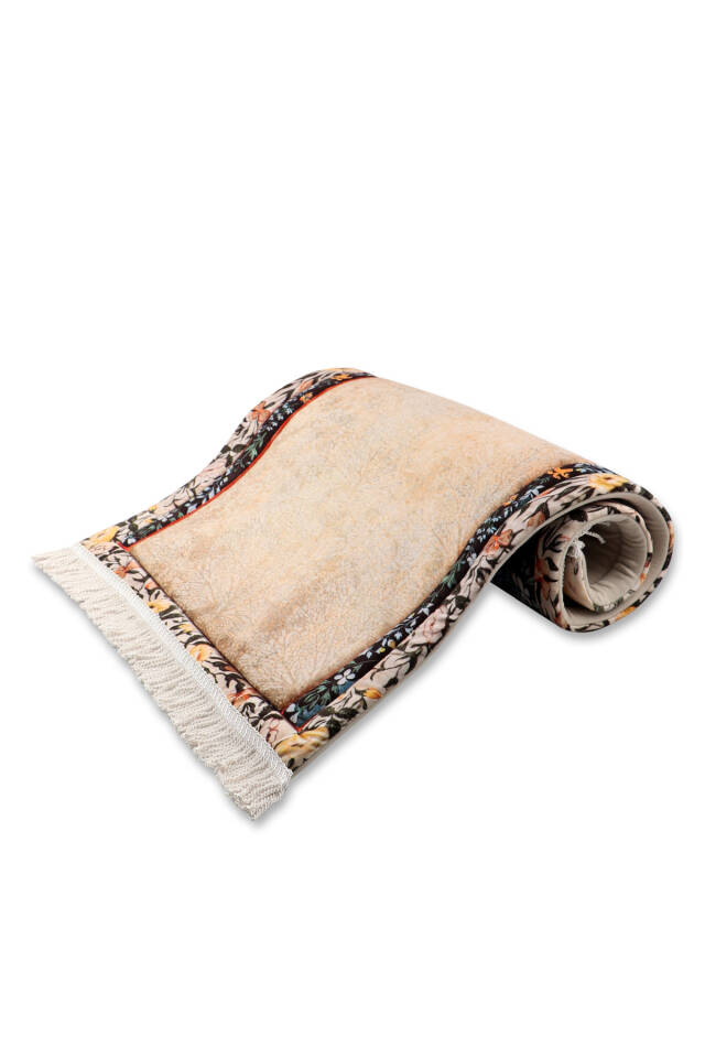 Black Quilted Sponge Prayer Rug - 2