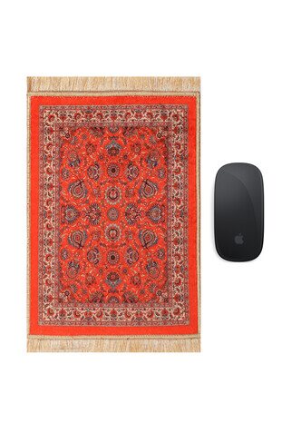 Red Decorative Small Carpet Mousepad 