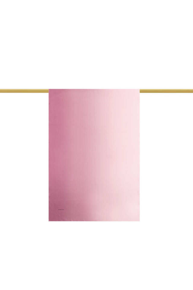 Rose Dry Pink Gradient Silk Scarf - 2