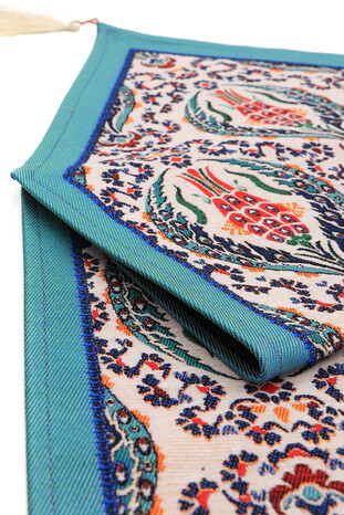Rosebud Tulip Pattern Tapestry Runner - Thumbnail