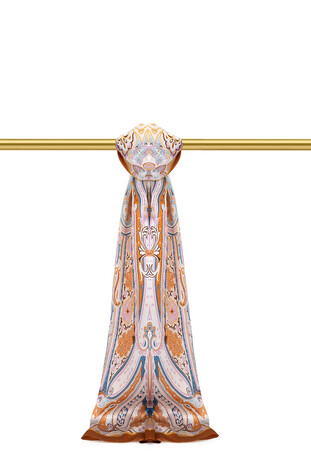 Taba Sahra Desen Sura İpek Şal 