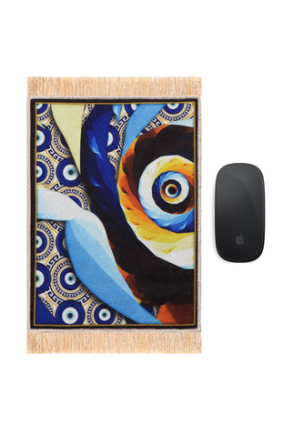 Saks Decorative Small Carpet Mousepad 