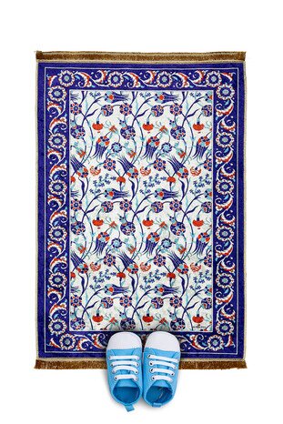 Saks Velvet Children's Prayer Rug 