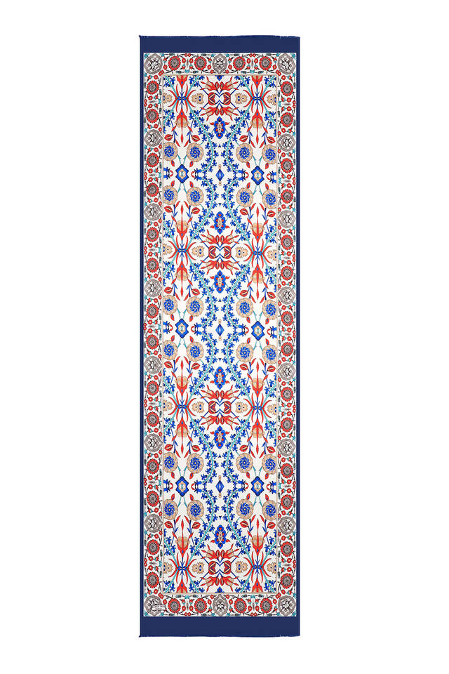 إكرو سلجوق نمط وشاح الحرير الضيق - 4