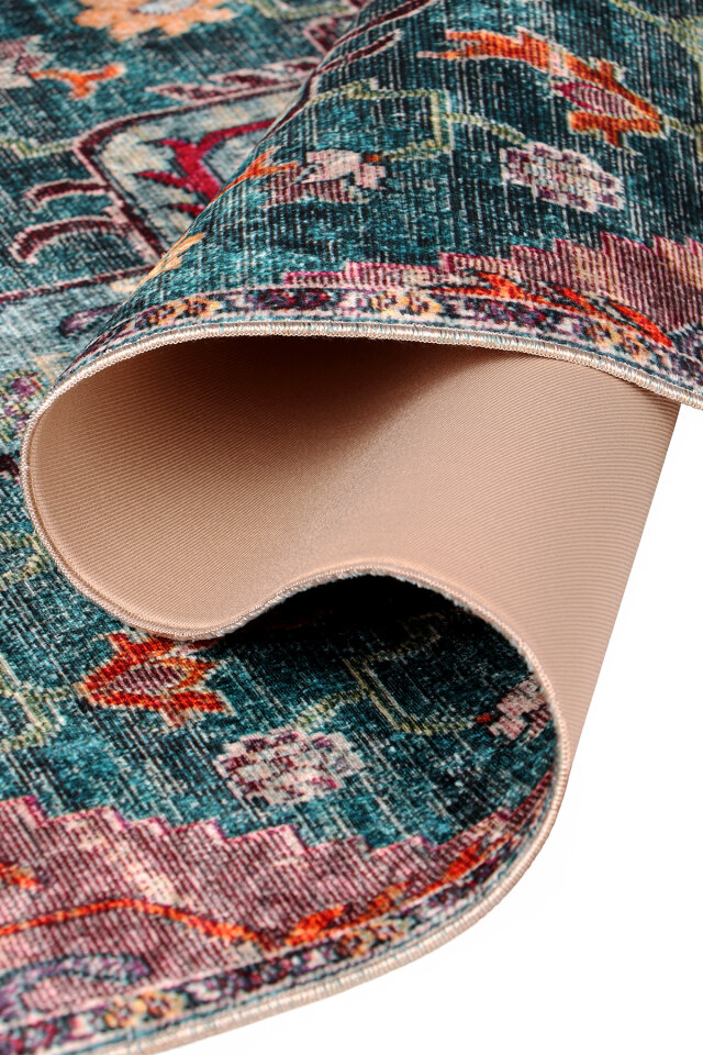 Green Sponge Velvet Prayer Rug - 3