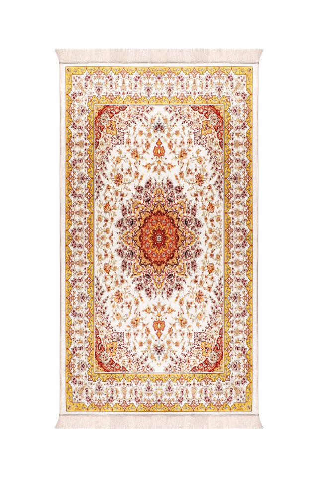 Mustard Sponge Velvet Prayer Rug 