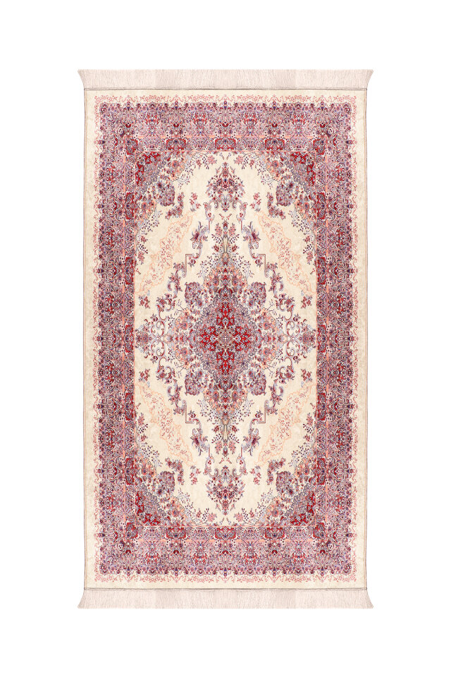 Pink Sponge Velvet Prayer Rug 