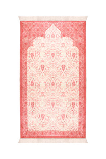 Velvet Prayer Rug with Powder Sponge 