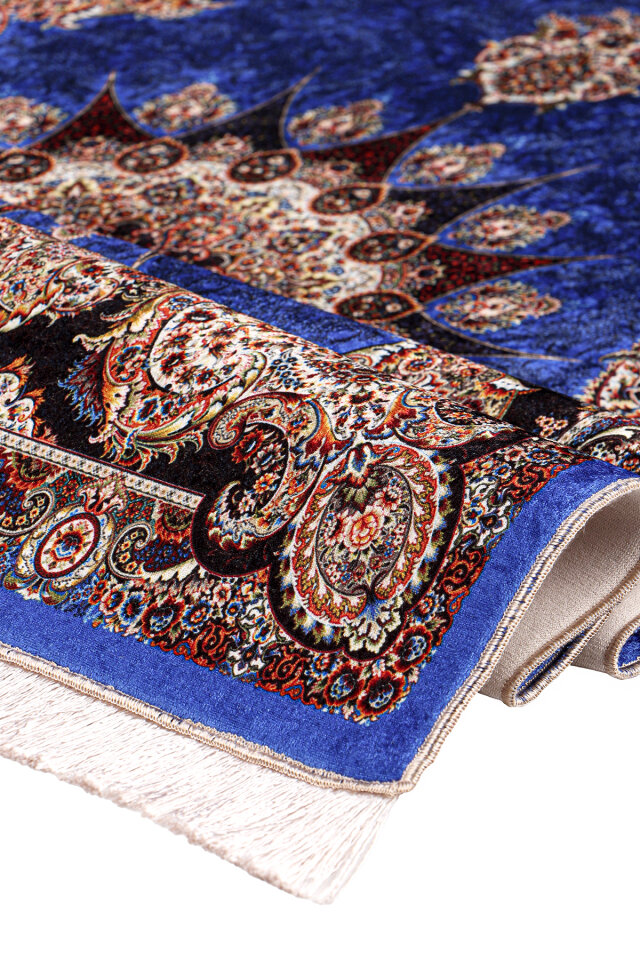Saxe Sponge Velvet Prayer Rug - 2