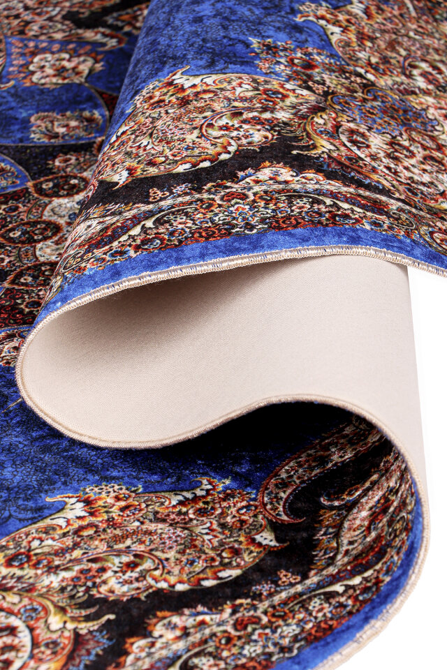 Saks Süngerli Kadife Seccade - 3