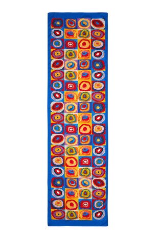 The Harmony of Saks Colors Silky Foulard - Thumbnail