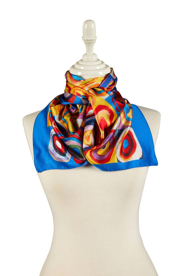 The Harmony of Saks Colors Silky Foulard - 2