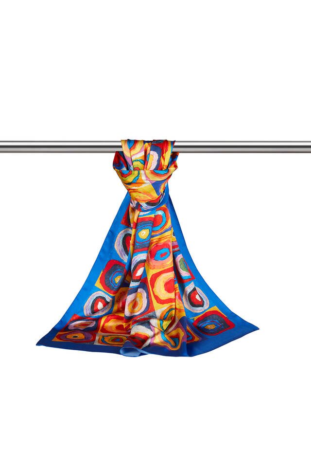 The Harmony of Saks Colors Silky Foulard - 3