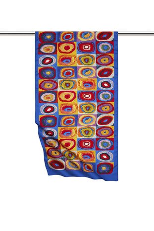 The Harmony of Saks Colors Silky Foulard - Thumbnail