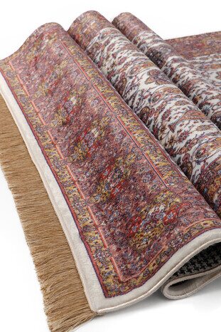 Tile Bamboo Carpet Prayer Rug - Thumbnail
