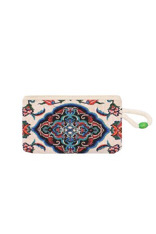 Tile Pattern Tapestry Wallet - Thumbnail
