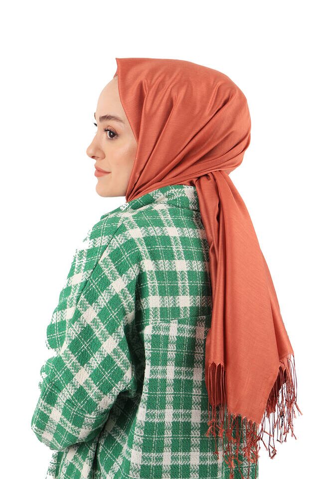 Tile Silk Look Scarf - Bursa İpek