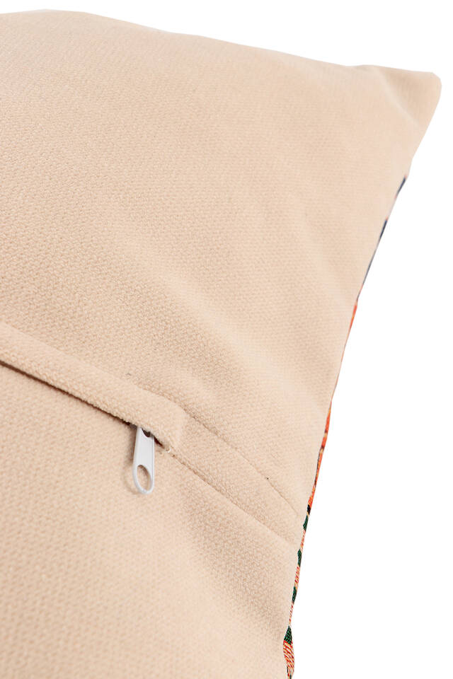 Turuncu Kedi Desen Goblen Kırlent - 3