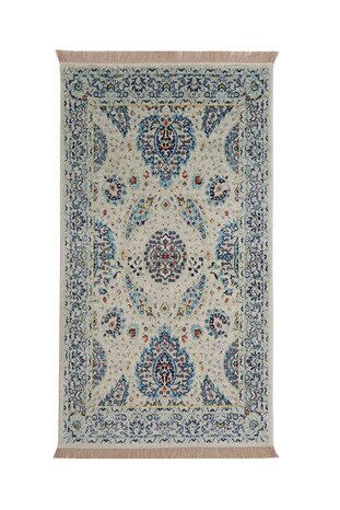 Water Green Bamboo Carpet Prayer Rug 