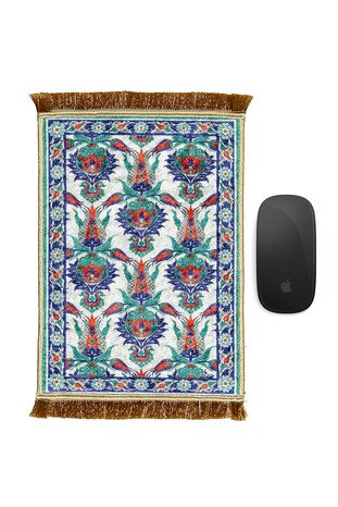 Water Green Decorative Small Carpet Mousepad 
