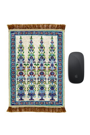 Water Green Decorative Small Carpet Mousepad 