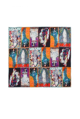 Water Green Women Silky Pocket Square 