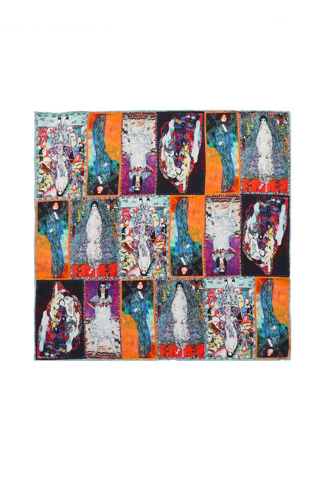 Water Green Women Silky Pocket Square 