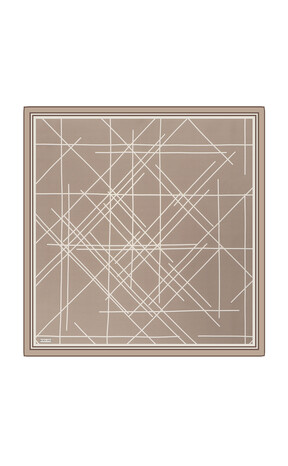 المنك صدى نمط حك وشاح الحرير 