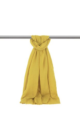 Yellow Imported Bamboo Scarf - Thumbnail